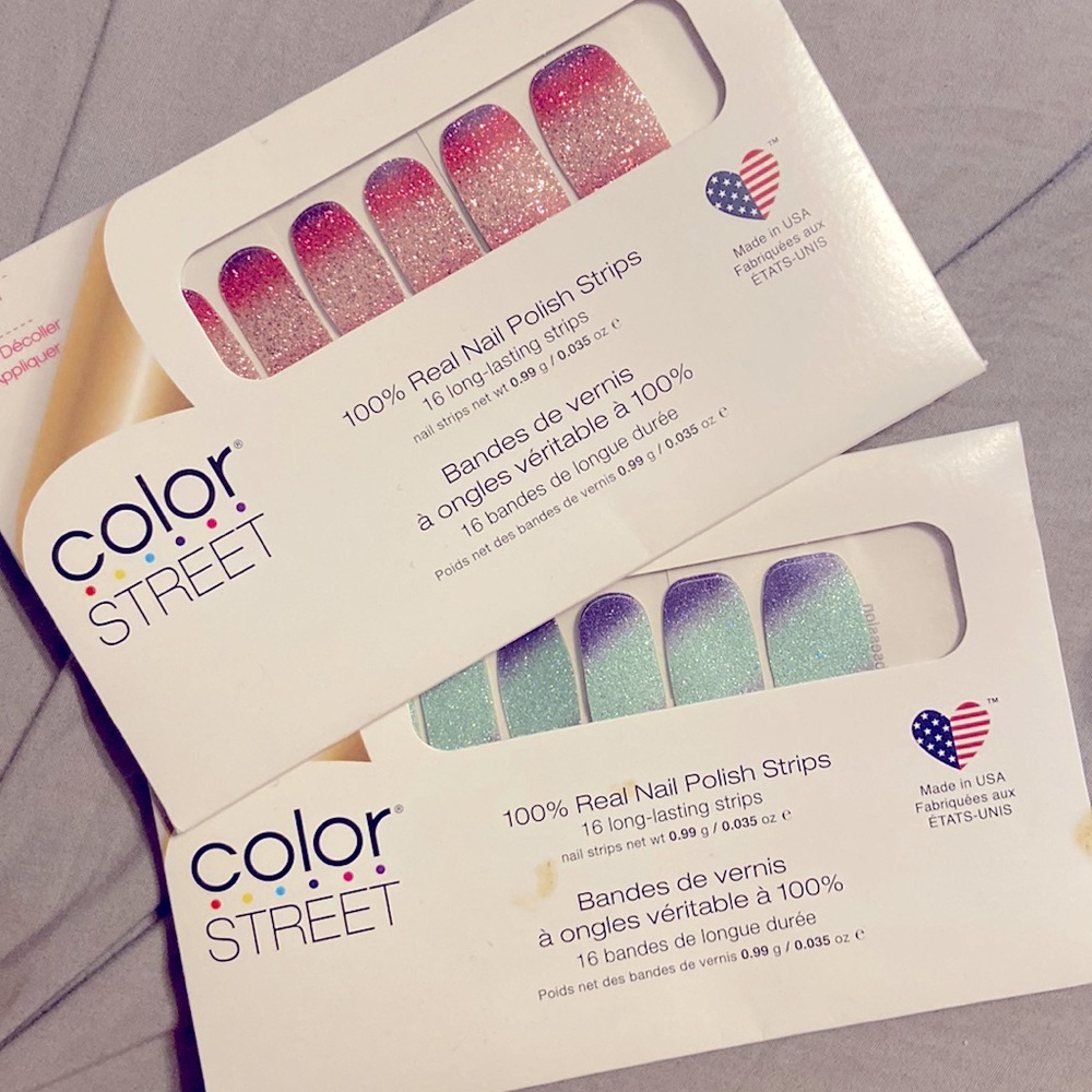 Color street nail polish strips